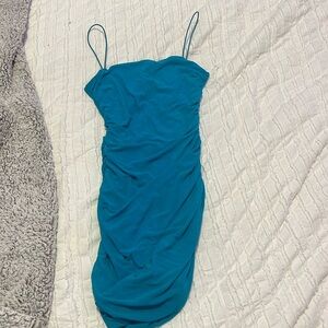 Princess Polly Teal mini dress